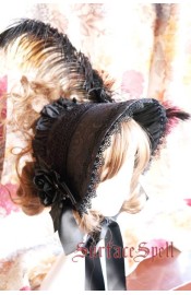 Surface Spell Gothic Jacquard Half Bonnet